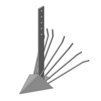 Картофелекопалка  (стойка 08*500 мм. ширина 390 мм.)